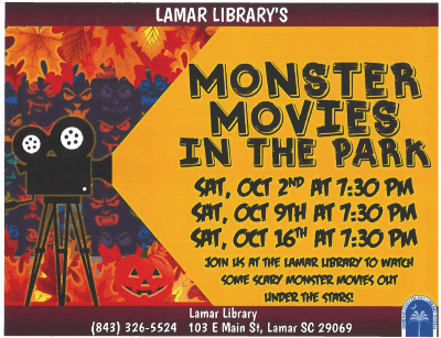 Movies at Library Fall Events 2021