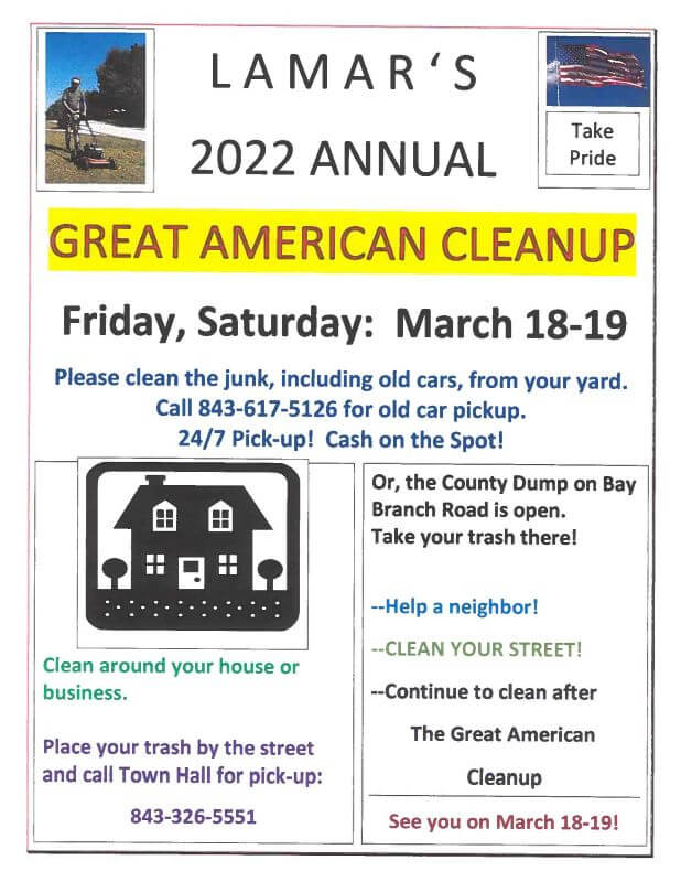 Lamar's Great American Cleanup 2022