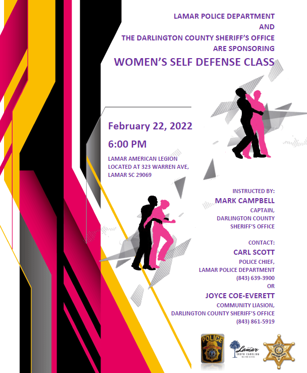 womens self defense class feb 2022