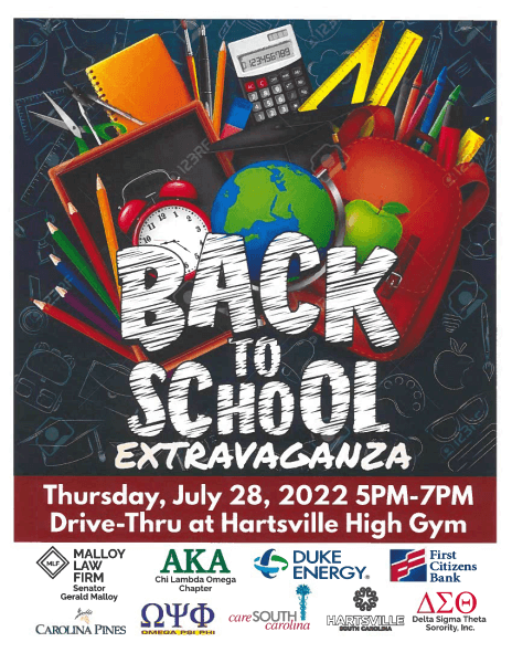 Back to School Extravaganza Hartsville High