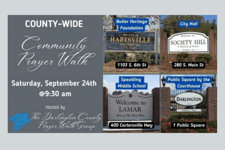 county wide community prayer walk