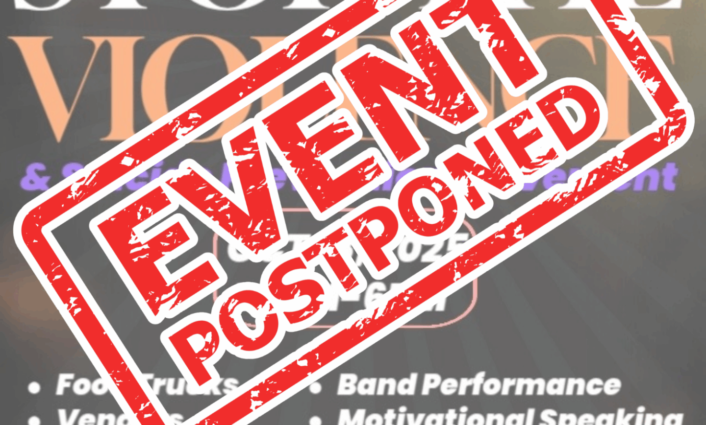 POSTPONED – Stop The Violence & Suicide Prevention Movement