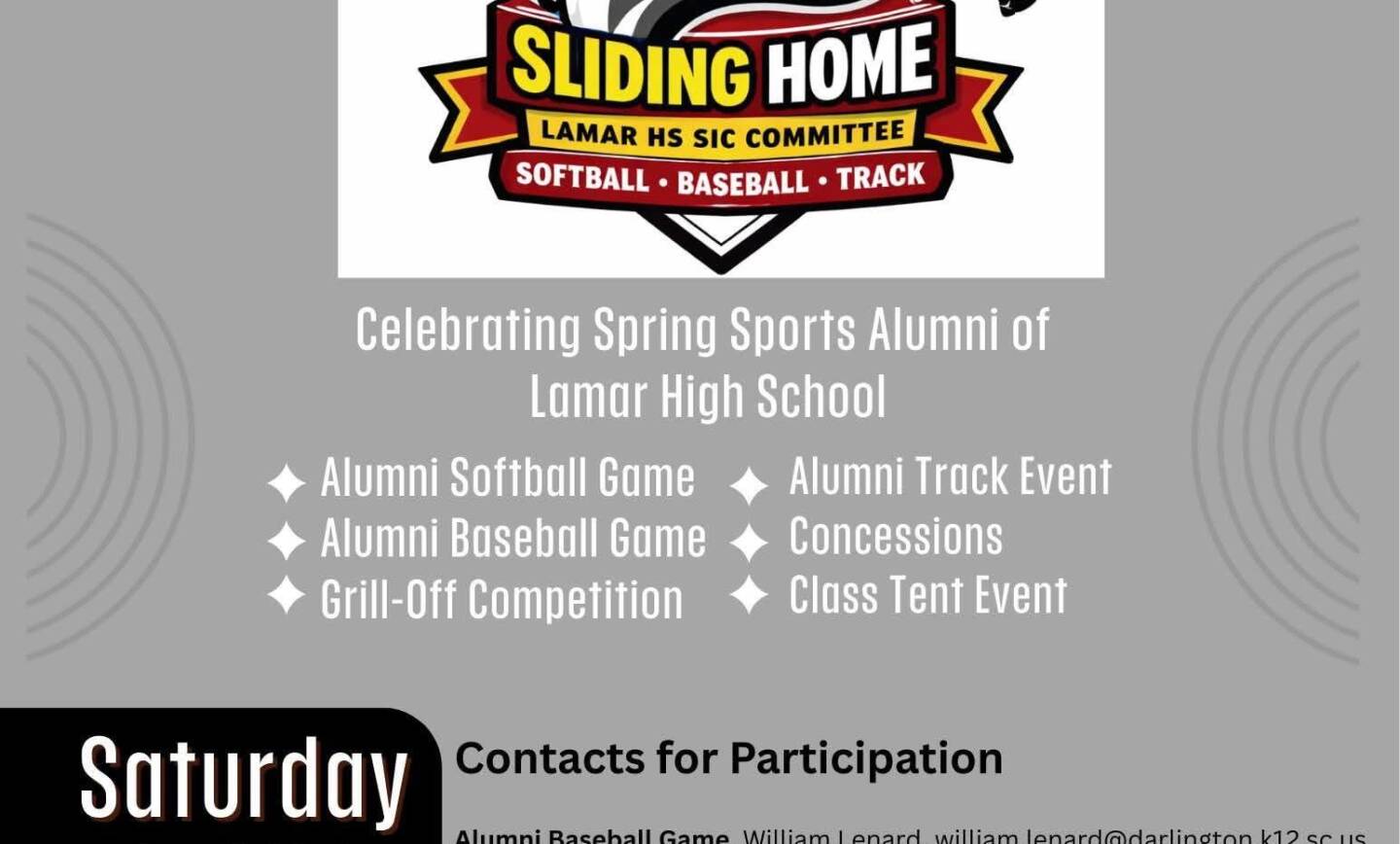 Lamar High School Sliding Home Event