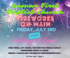 FIREWORKS ON MAIN 2026 POST