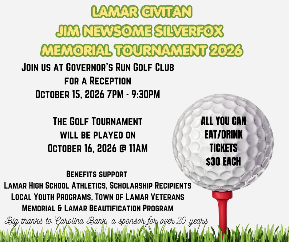 Lamar Civitan Golf 2026 Post